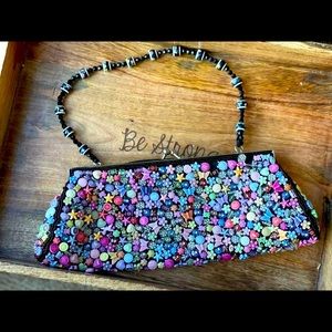 FAR NINE Multicolor Charms Clutch